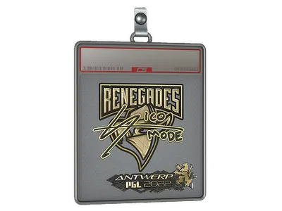 Sticker Slab | sico (Gold) | Antwerp 2022