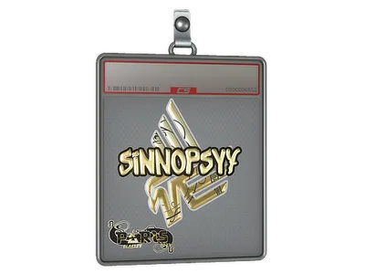 Sticker Slab | sinnopsyy (Gold) | Paris 2023
