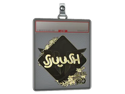 Sticker Slab | sjuush (Gold) | Rio 2022