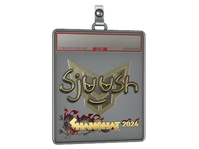 Sticker Slab | sjuush (Gold) | Shanghai 2024