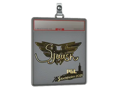 Sticker Slab | sjuush (Gold) | Stockholm 2021