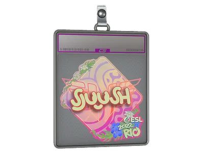 Sticker Slab | sjuush (Holo) | Rio 2022