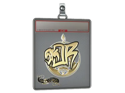 Sticker Slab | sk0R (Gold) | Paris 2023