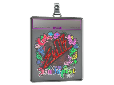 Sticker Slab | sk0R (Holo) | Budapest 2025