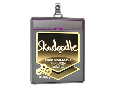 Sticker Slab | Skadoodle (Gold) | Cluj-Napoca 2015