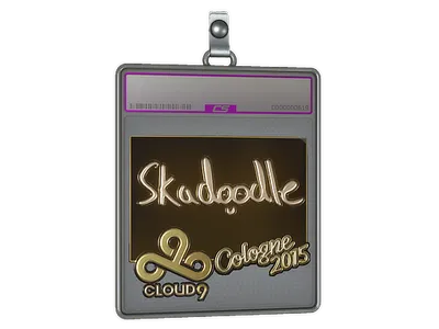 Sticker Slab | Skadoodle (Gold) | Cologne 2015