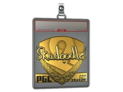 Sticker Slab | Skadoodle (Gold) | Krakow 2017