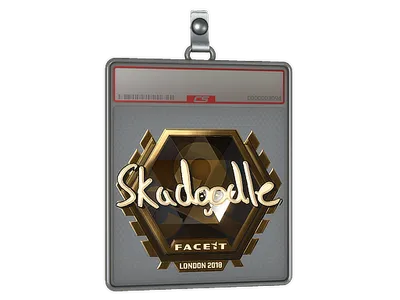 Sticker Slab | Skadoodle (Gold) | London 2018