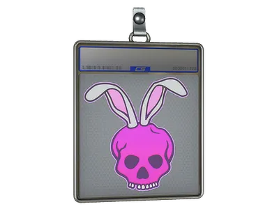 Sticker Slab | Skull Bunny