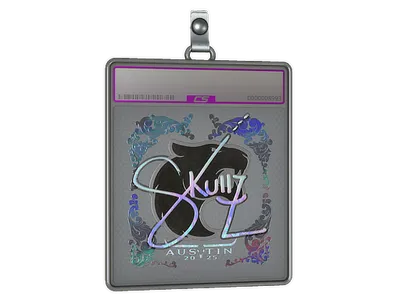 Sticker Slab | skullz (Holo) | Austin 2025