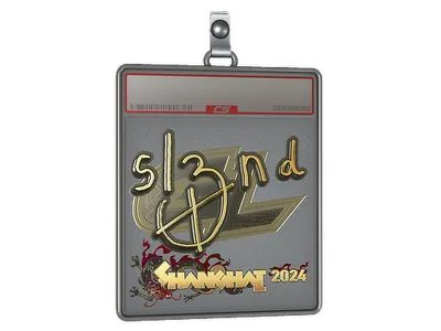 Sticker Slab | sl3nd (Gold) | Shanghai 2024