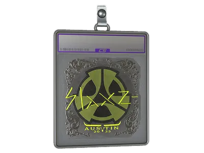 Sticker Slab | slaxz- (Foil) | Austin 2025