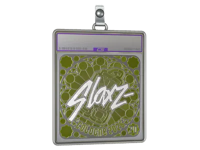 Sticker Slab | slaxz- (Foil, Ranked) | Cologne 2026