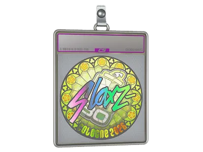 Sticker Slab | slaxz- (Holo) | Cologne 2026
