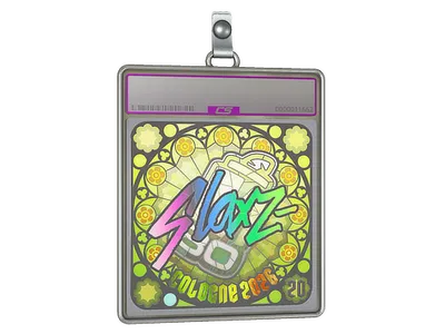 Sticker Slab | slaxz- (Holo, Ranked) | Cologne 2026