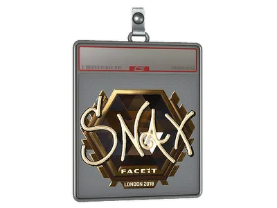 Sticker Slab | Snax (Gold) | London 2018