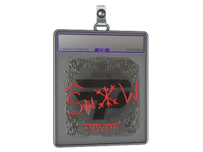 Sticker Slab | snow (Foil) | Austin 2025