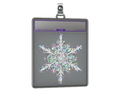 Sticker Slab | Snowfall (Glitter)