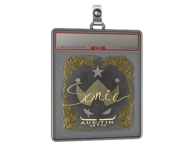 Sticker Slab | Sonic (Gold) | Austin 2025