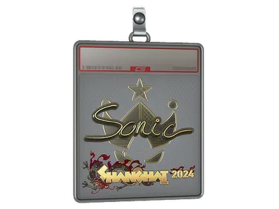 Sticker Slab | Sonic (Gold) | Shanghai 2024