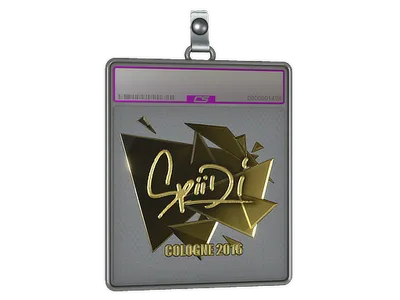 Sticker Slab | Spiidi (Gold) | Cologne 2016