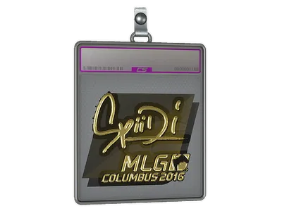 Sticker Slab | Spiidi (Gold) | MLG Columbus 2016