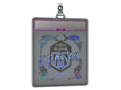 Sticker Slab | spooke (Holo) | Austin 2025