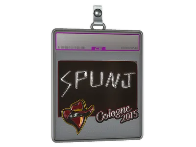 Sticker Slab | SPUNJ (Foil) | Cologne 2015