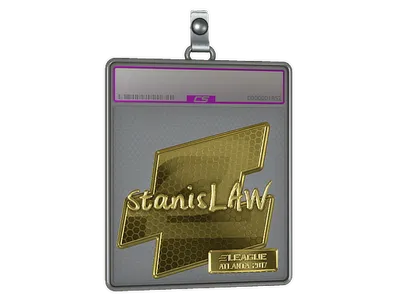 Sticker Slab | stanislaw (Gold) | Atlanta 2017