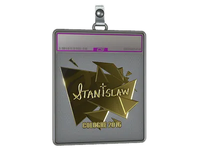 Sticker Slab | stanislaw (Gold) | Cologne 2016