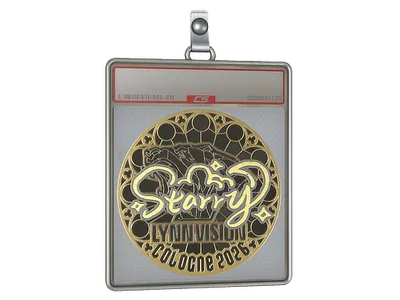 Sticker Slab | Starry (Gold) | Cologne 2026