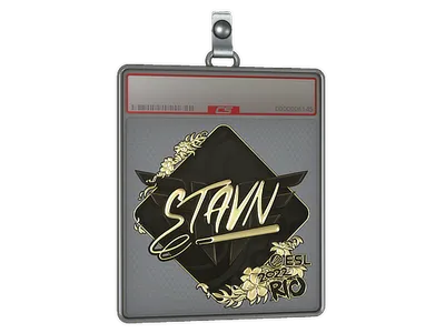 Sticker Slab | stavn (Gold) | Rio 2022