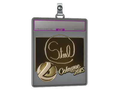 Sticker Slab | steel (Gold) | Cologne 2015