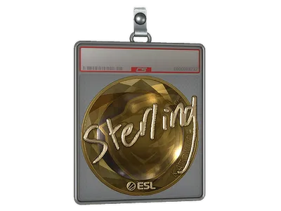Sticker Slab | sterling (Gold) | Katowice 2019