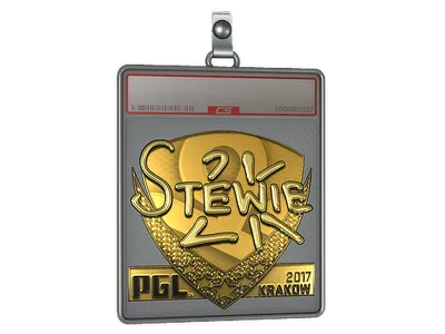 Sticker Slab | Stewie2K (Gold) | Krakow 2017