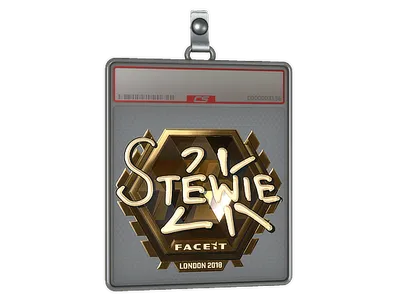 Sticker Slab | Stewie2K (Gold) | London 2018