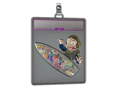 Sticker Slab | Sticker Bomb Surf Ava (Foil)