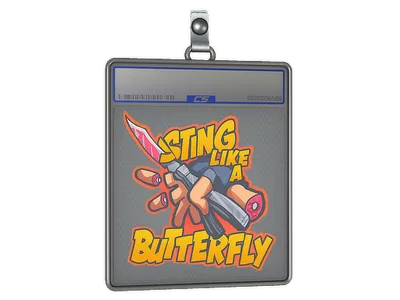 Sticker Slab | Sting Like A Butterfly