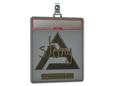 Sticker Slab | story (Gold) | Copenhagen 2024