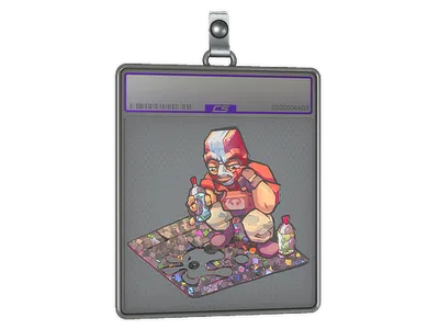 Sticker Slab | Street Artist (Glitter)