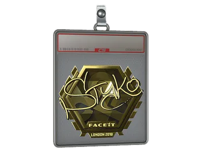 Sticker Slab | STYKO (Gold) | London 2018