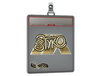 Sticker Slab | STYKO (Gold) | Paris 2023