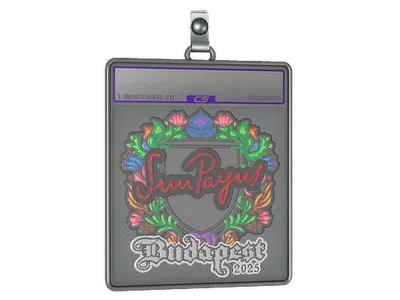 Sticker Slab | SunPayus (Embroidered) | Budapest 2025