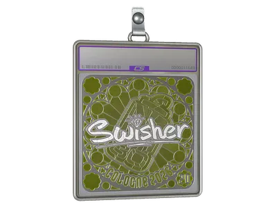 Sticker Slab | Swisher (Foil, Ranked) | Cologne 2026