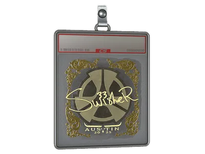 Sticker Slab | Swisher (Gold) | Austin 2025