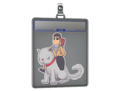 Sticker Slab | T On Cat