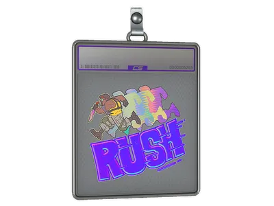 Sticker Slab | T Rush (Holo)