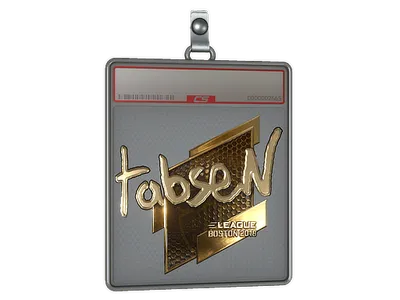 Sticker Slab | tabseN (Gold) | Boston 2018