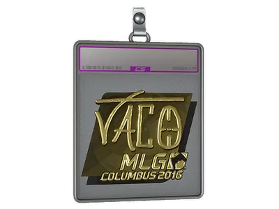 Sticker Slab | TACO (Gold) | MLG Columbus 2016