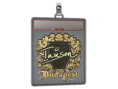 Sticker Slab | Tauson (Gold) | Budapest 2025